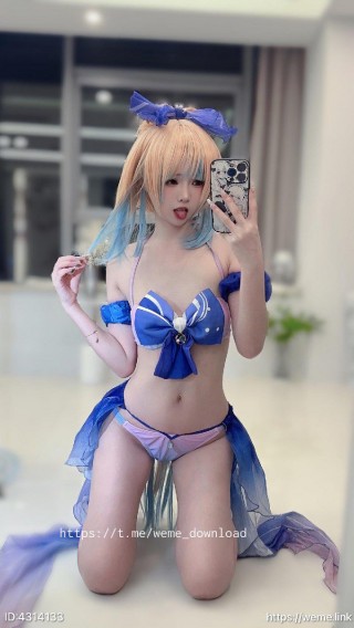 小耳酱超可爱 2023-08-31 23:49:04 心海泳装～嘿嘿