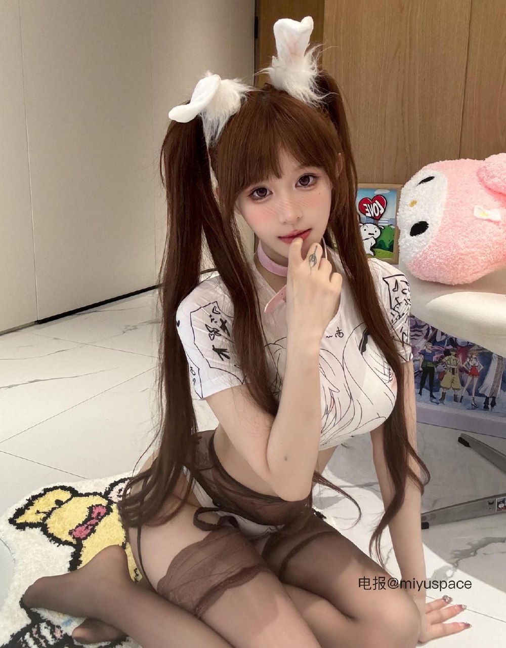 超蓝布罗莉 2025-05-31 10:56:36 🐰小兔子背影🍑超绝蹲姿👅