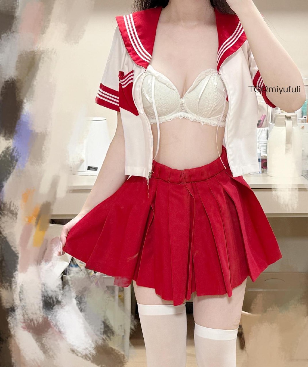 奶黄包 2025-05-30 16:30:11 好白#穿搭##萝莉#