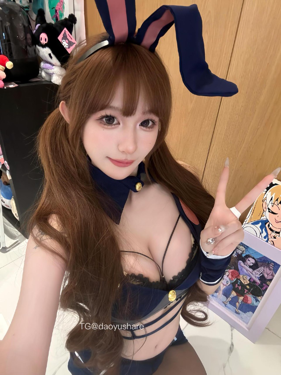 超蓝布罗莉 2025-06-01 04:32:45 我就是兔兔🐰本兔🐰#萝莉#